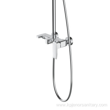 Luxury Supporting Chrome Plated Brass Bathroom Faucet
